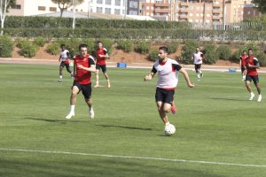 Antonio Puertas marcó el primer gol de la mañana.