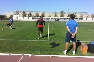 Kalu Uche, este martes.