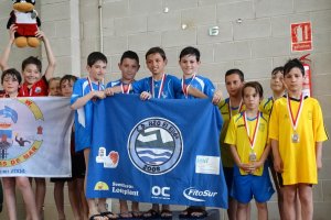 Equipo del relevo 4x50