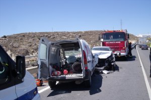 Accidente en la A334