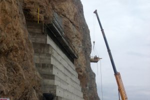 Obras de emergencia en El Cañarete.