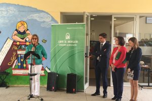 Adelaida de la Calle ha inaugurado la primera fase de este nuevo centro.