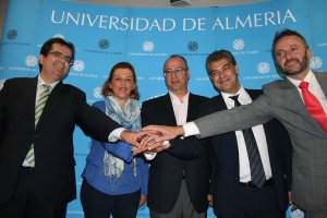 Representantes institucionales en la constitución de la Mesa del Cine.