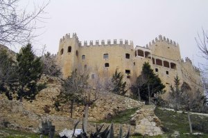 Vista del castillo de Vélez-Blanco.