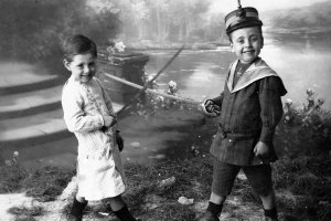 Una fotografía del estudio de don Antonio Mateos.