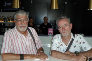 Matrimonio que sufrió la agresión en la playa de Torregarcía.