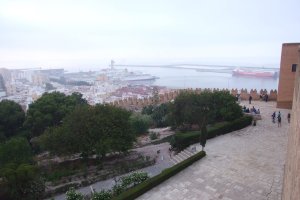 Interior del Conjunto Monumental de La Alcazaba