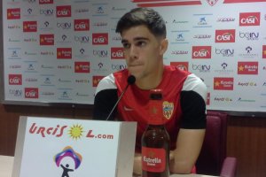 Pozo, este martes en la sala de prensa.