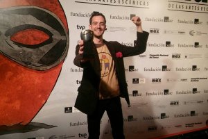 Rubén Frías, con el prestigioso premio Max.