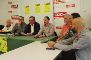 Reunión ayer de la Mesa del Tren.