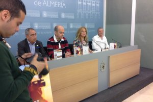 Francisco Balcázar, Rafael Aranda, Pilar Ortega y Rafa Díaz.