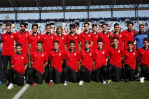 El Cadete B del Almería en el Estadio.