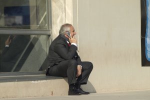 Alfonso García, en el campo Anexo.