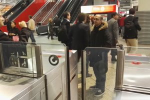 David Bravo, en Atocha el pasado martes.