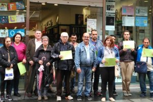 Participantes en el recital de Librerías Picasso.