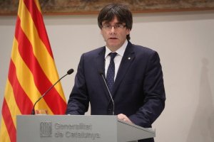 Carles Puigdemont, expresidente de la Generalitat de Cataluña.