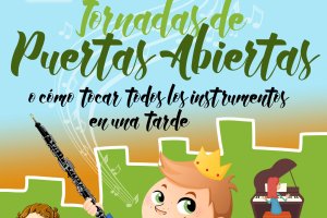 Cartel de la Jornada de Puertas Abiertas del Conservatorio
