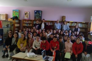 Las primeras Aulas Rojiblancas fueron en el Colegio Goya.