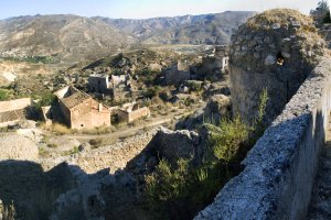 El Marchalico de las Viñicas, aldea abandonada en el término municipal de Sorbas. (Foto: A.J.S.Z.)