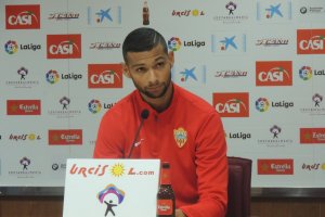 Joaquín, este lunes en la rueda de prensa.