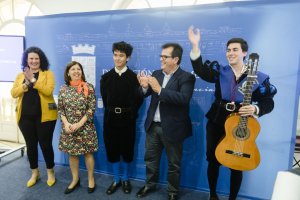 Presentación del Encuentro Mundial de Tunas en la Diputación de Almería.