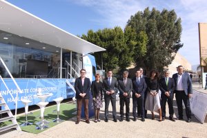 El autobús recorrerá 25 localidades de la provincia.
