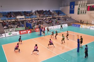 Otro partidazo de voleibol.