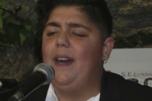 El joven artista flamenco Fermín.