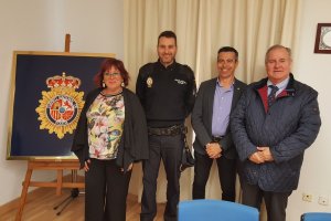 Reunión con María del Mar García, Ulises Moreno, Indalecio Segura y Francisco Martínez Amo