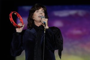 Camilo Sesto, durante una actuación en Ecuador en 2008.