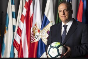 Javier Tebas presidente de la LFP.