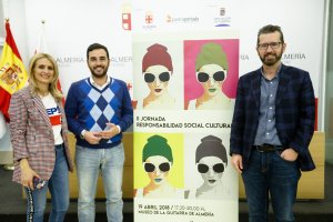 Presentación de la jornada, en rueda de prensa.