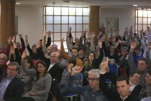 Asamblea del PSOE en la capital a finales de noviembre de 2017.