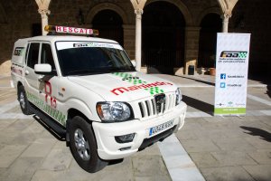 El vehículo de rescate de la federación andaluza