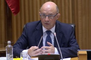 Cristóbal Montoro declarando sobre los Presupuestos Generales del Estado.