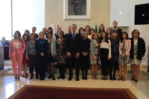 Foto de familia de las administrativas