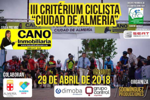 El cartel de la carrera almeriense.
