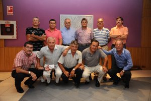 El Plus Ultra con José Miguel Polo entre Biosca y Maxi.