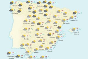 Previsión del tiempo en España para el lunes 30 de abril.