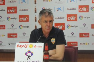 Lucas Alcaraz, este viernes.