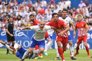 Tino Costa lo dio todo en La Romareda.