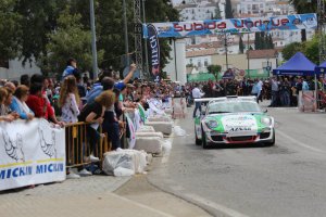 Aznar iniciando la subida del domingo