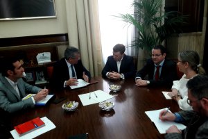 Reunión en la sede de la Subdelegación del Gobierno en Almería