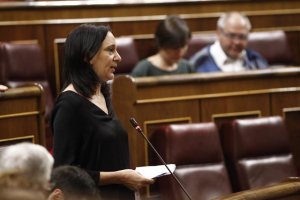 Carolina Bescansa, diputada de Podemos.