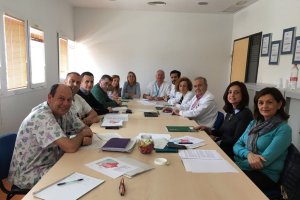 Miembros del Equipo de Cuidados Paliativos que se ha puesto en marcha en Almería.