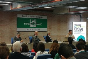 Imagen de las jornadas organizadas por Cajamar para abordar la agricultura del futuro.