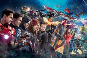 Imagen promocional de la tercera entrega de Vengadores.