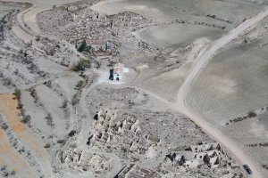 Vista de Derde tomada desde un helicóptero.