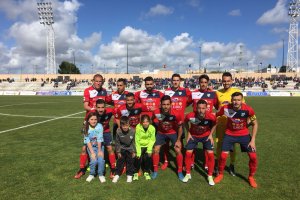 El once del CD El Ejido.