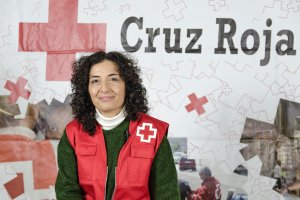 María del Mar Pageo está vinculada a Cruz Roja desde hace más de tres décadas.
